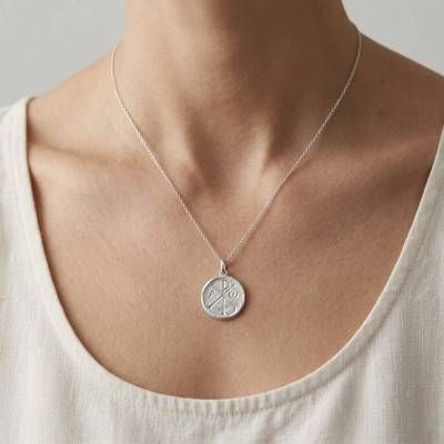 Médaille Chrisme Argent, Diamètre 15 mm à 22 mm - Becker