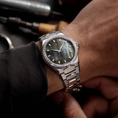 Montre Arsenale Moissanite - noir - Venezianico