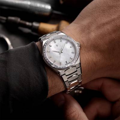 Montre Arsenale Moissanite - blanc - Venezianico