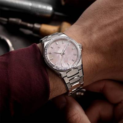 Montre Arsenale Moissanite - rose - Venezianico