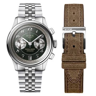 Montre Royal Smith 90-012 Automatic Chronograph Green - Kuoe Kyoto