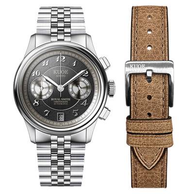 Montre Royal Smith 90-012 Automatic Chronograph Grey - Kuoe Kyoto
