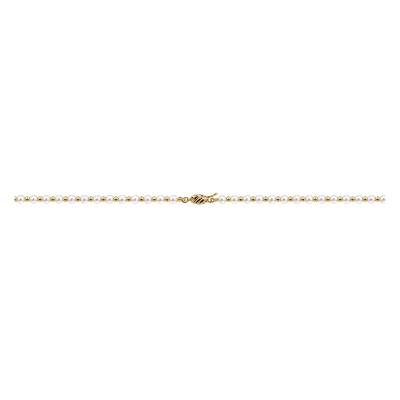 Collier Perles d'Eau Douce Chine en Or Jaune 750, Longueur 42 cm - Schmittgall