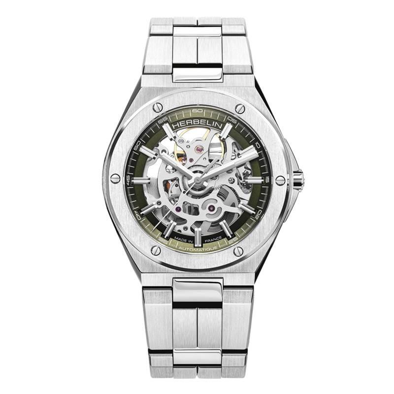 Montre Cap Camarat Auto Squelette Acier 1645BSQ116 - Herbelin