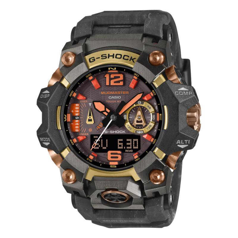 Casio G-Shock Mudmaster Capsule Magma Gold Watch GWG-B1000MG-1A9ER - Casio G-Shock