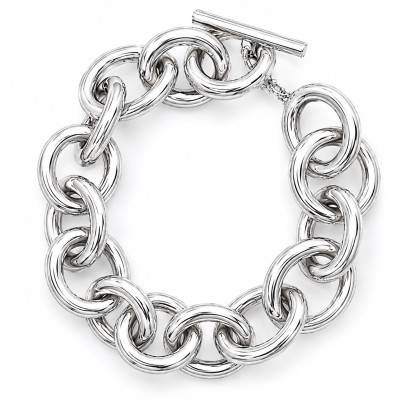 Bracelet Maille Forçat en Argent 925, Longueur de 19 cm à 23 cm - Artemis