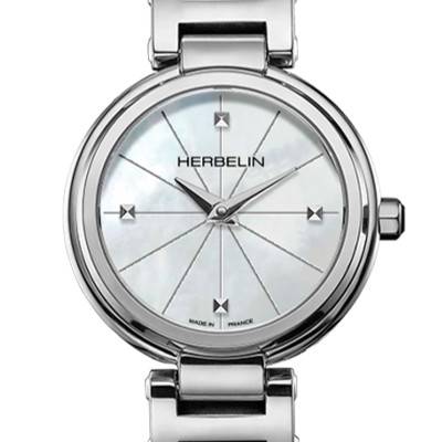 Montre LADY H DAME ACIER-BRAC ACIER 17312B19 - Herbelin