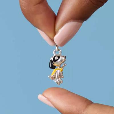 Pendentif Charm Snoopy Super-Héros Peanuts™ Argent 925 - Thomas Sabo