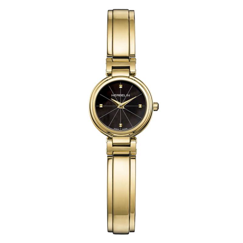 Montre LADY H DAME PVD 1N-BANGLE PVD 1N 17312BMP1N49 - Herbelin