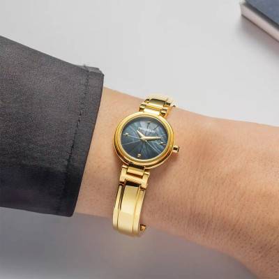 LADY H Yellow PVD Watch 17312BMP1N49 - Herbelin
