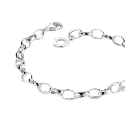 925 Sterling Silver Classic Charm Bracelet, Length 14.50 to 19.50 cm - Thomas Sabo