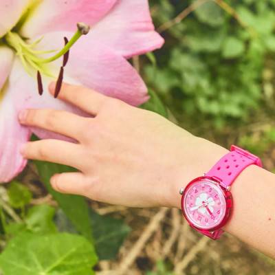 Fizz In Hibiscus Watch FCNP005 - Flik Flak