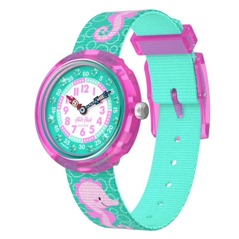 Flik Flak Bubbly Seahorse FBNP256 Watch - Flik Flak