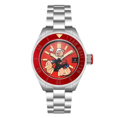 Spinnaker Stainless Steel Piccard Automatic Popeye Forearm Fury Limited Edition Watch SP-5173-33 - Spinnaker