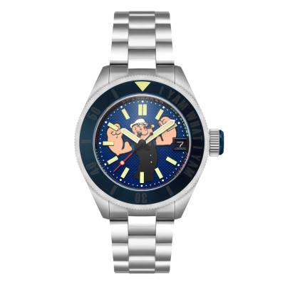 Spinnaker Stainless Steel Piccard Automatic Popeye Forearm Fury Limited Edition Watch SP-5173-22 - Spinnaker