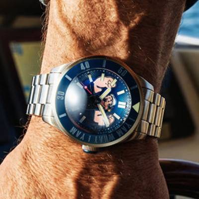 Spinnaker Stainless Steel Piccard Automatic Popeye Forearm Fury Limited Edition Watch SP-5173-22 - Spinnaker
