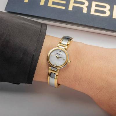 LADY H Two-Tone 1N-BANGLE BICO 1N Watch 17312BMT1N19 - Herbelin