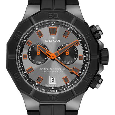 Montre Delfin The Original Chronograph 10113-37GNCA-GNO - Edox