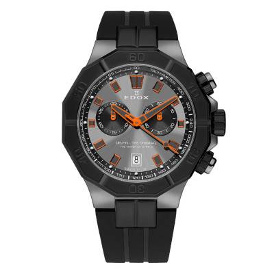 Montre Delfin The Original Chronograph 10113-37GNCA-GNO - Edox