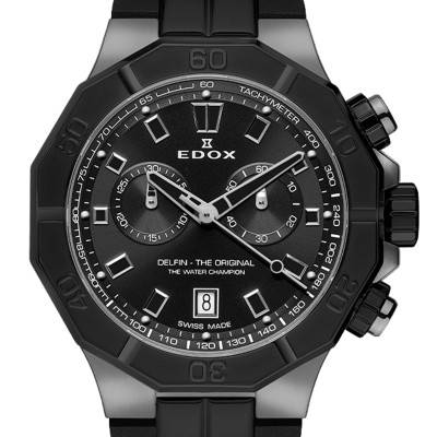 Montre Delfin The Original Chronograph 10113-37GNCA-NGIN - Edox