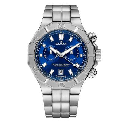 Montre Delfin The Original Chronograph 10113-3M-BUIN - Edox