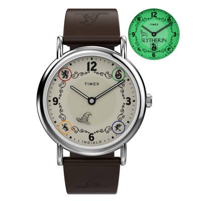 Timex x Harry Potter Weekender Slytherin 38mm Watch TW2Y76400 - Timex