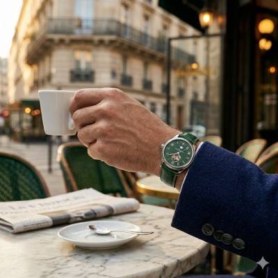 Montre Classics Heart Beat Moonphase Date FC-335MCGRW4P26 - Frédérique Constant