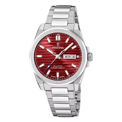 Montre Classic Steel F20073/6 - Festina Swiss Made