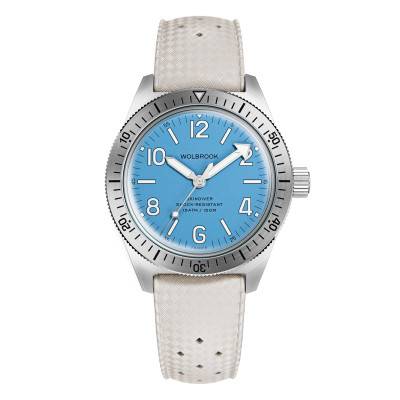 Montre automatique Skindiver Bleu ciel 22-SA-014 - Wolbrook
