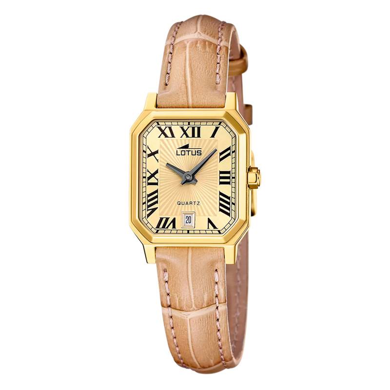 Square Series 19083/2 Watch - Lotus