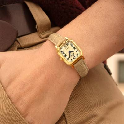 Square Series 19083/2 Watch - Lotus
