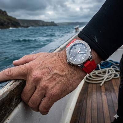 Aquis Date Relief 43.50 mm Watch 01 733 7789 4153-07 4 23 36FC - Oris