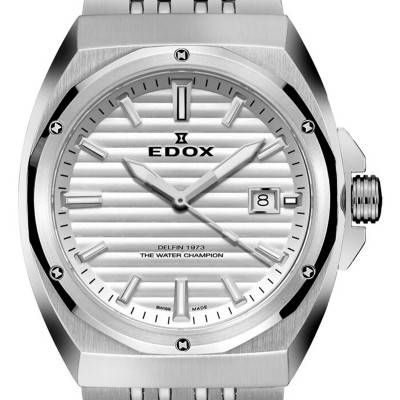 Delfin 1973 Date Gents Watch 53032-3M-AIN - Edox
