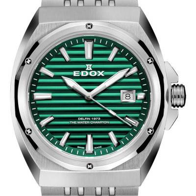 Montre Delfin 1973 Date Gents 53032-3M-VIN - Edox