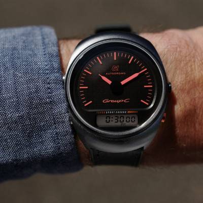 Montre Group C Turbo Sport Grey Anodized - Autodromo