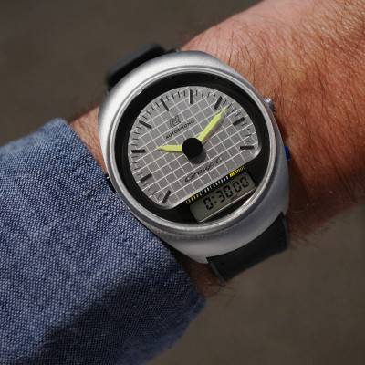 Montre Group C Turbo Sport Silver Anodized - Autodromo