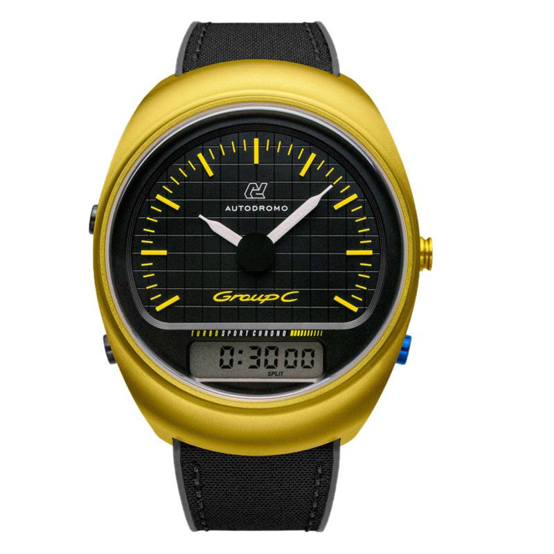 Montre Group C Turbo Sport Gold Anodized - Autodromo