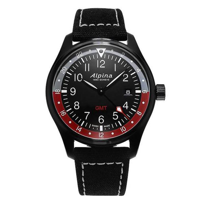 Alpina Startimer Pilot Quartz GMT Watch AL-247BR4FBS6 - Alpina