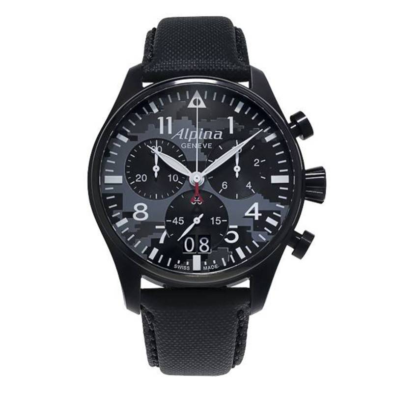 Startimer Pilot Chronograph Watch AL-372BMLY4FBS6 - Alpina