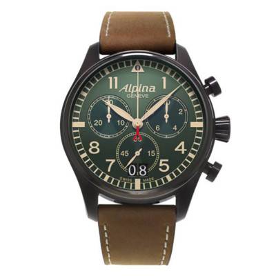 Montre AL-372GR4FBS6 Startimer pilot Chronograph - Alpina