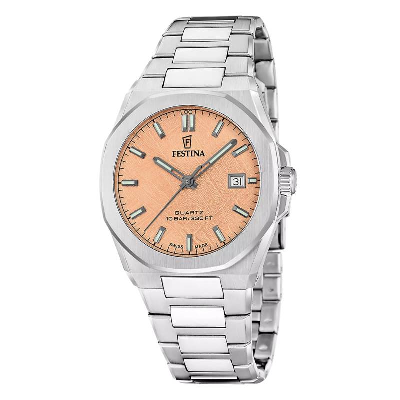 Montre Classic Steel F20100/6 - Festina Swiss Made