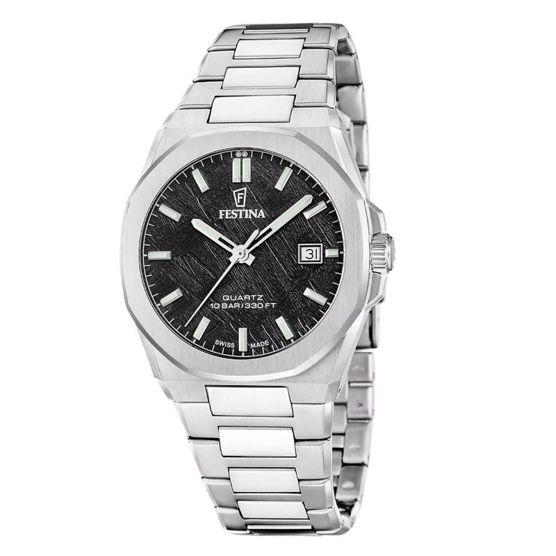 Montre Classic Steel F20100/5 - Festina Swiss Made