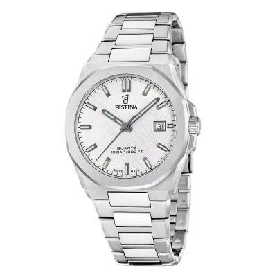 Montre Classic Steel F20100/1 - Festina Swiss Made