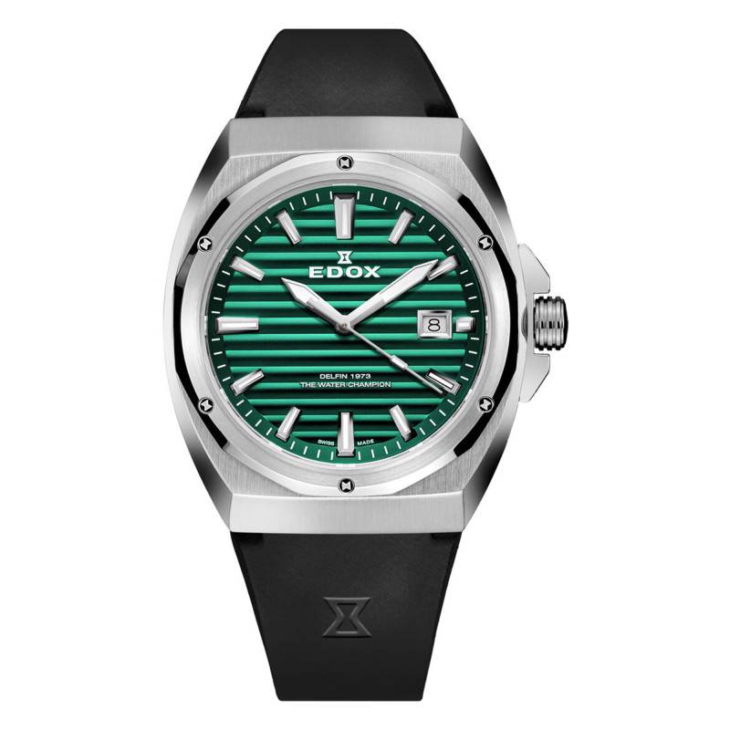 Delfin 1973 Date Gents Watch 53032-3CA-VIN - Edox