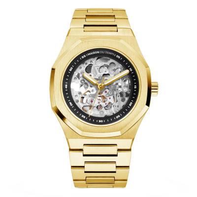 Montre MTBeta Skeleton Gold Acier 160-A - Maison du Temps