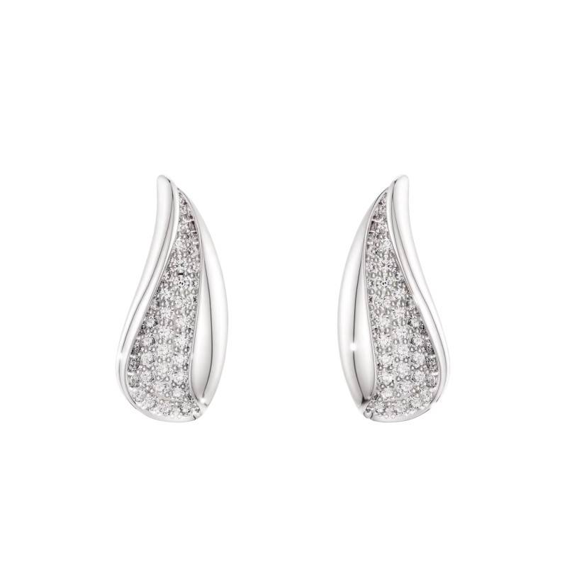 Boucles d'Oreilles Pendantes Classica en Argent 925 & Oxydes de Zirconium - 5745016 - Swarovski