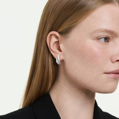 925 Silver & Cubic Zirconia Classica Drop Earrings - 5745016 - Swarovski