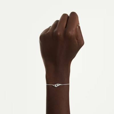 Bracelet Classica Entrelacé en Argent 925 & Oxydes de Zirconium - 5745569 - Swarovski