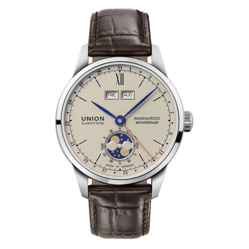 1893 Johannes Dürrstein Double Moon Watch PHASED007.458.16.039.00 - Union Glashütte