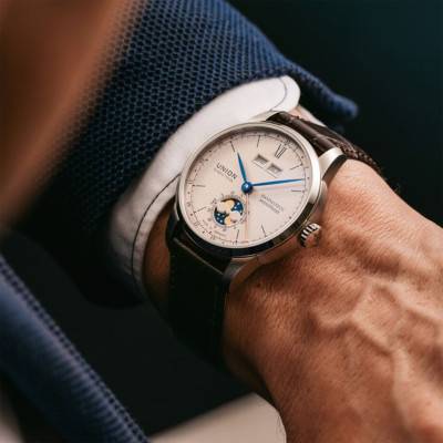 Montre 1893 JOHANNES DÜRRSTEIN DOUBLE MOON PHASED007.458.16.039.00 - Union Glashütte
